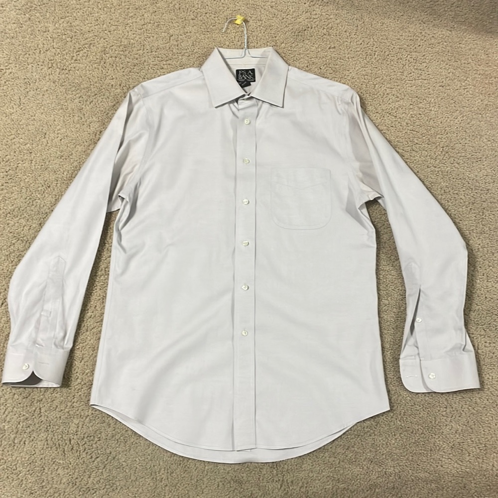 Men’s Jos. A. Bank Traveler’s Collection Slim Fit Dress Shirt (Size: 15.5-33)